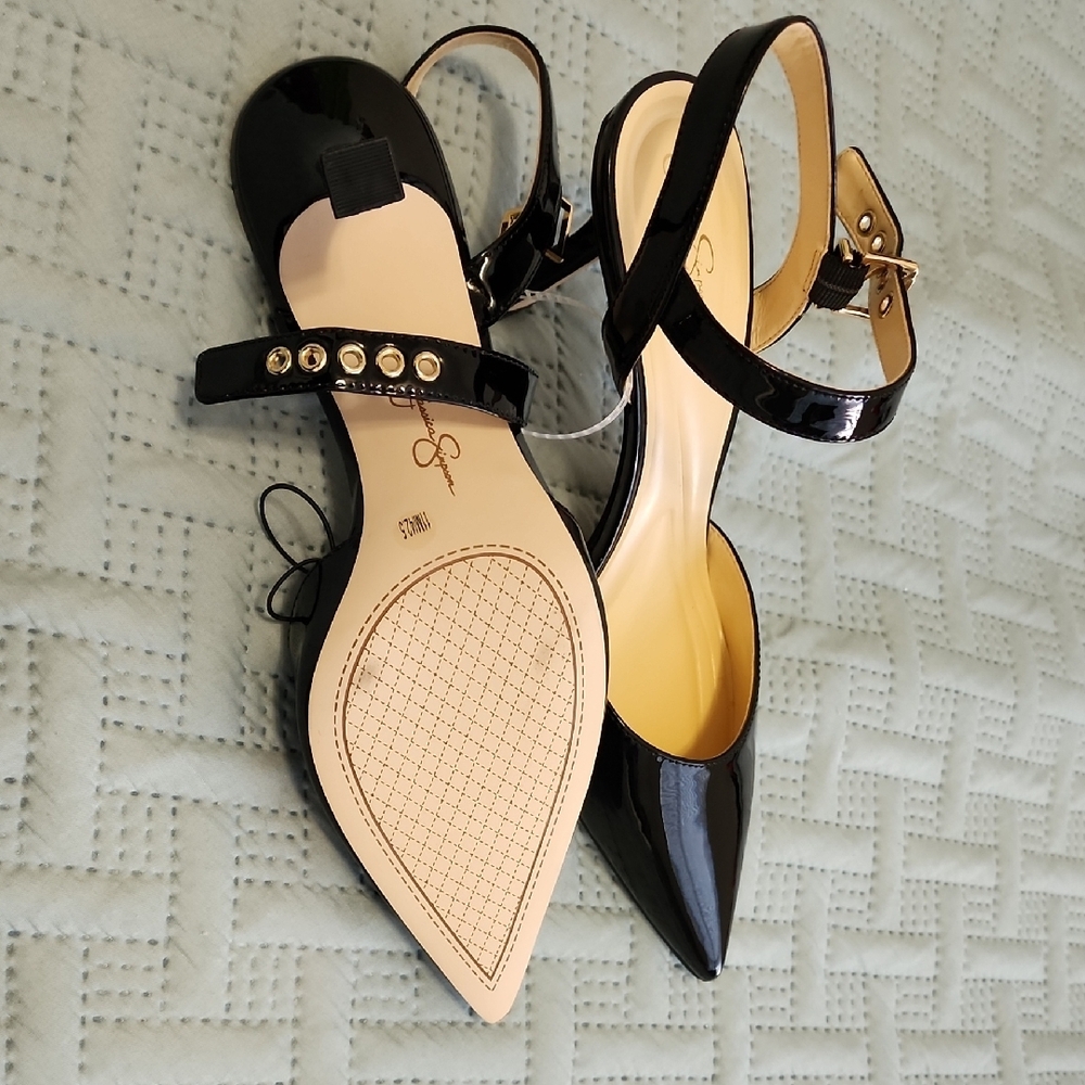 Jessica Simpson Elegant Black Women's Heels - Picture 5 of 12